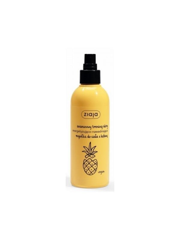 Ziaja Ananas Body Mist met Cafeïne Spray 200 ml