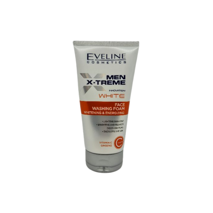 Eveline Men X-Treme Innovation! White Pianka do mycia twarzy wybielająco-energetyzująca 150 ml (08-12-2025)