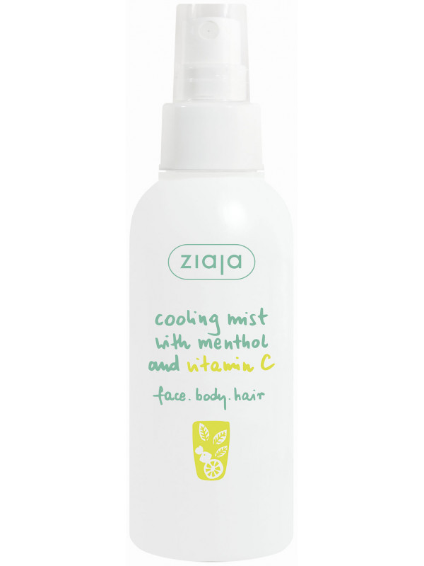 Ziaja Cooling mist met menthol en VIT.C 100ml