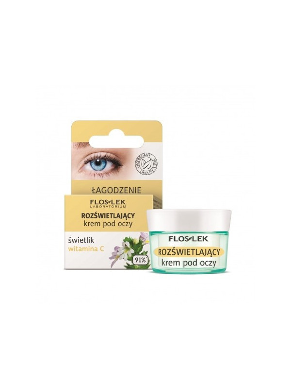 Floslek Illuminating Eye Cream Eyebright and Vitamin C 15 ml