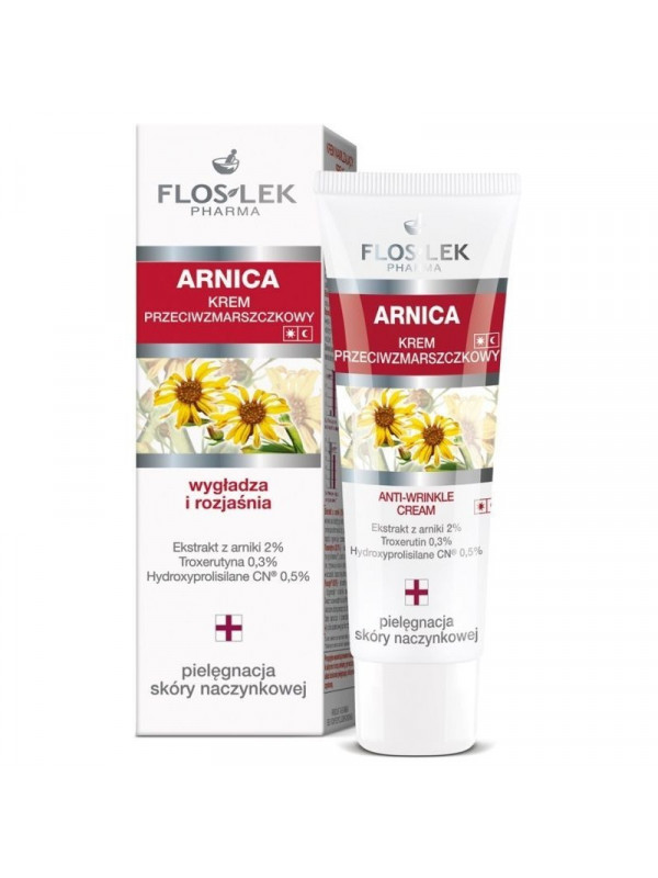 Floslek ARNICA Крем для обличчя від зморшок для судинної шкіри 50 мл