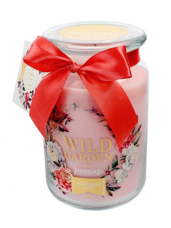 Ароматична свічка Artman Wild Garden Peonies 700 г