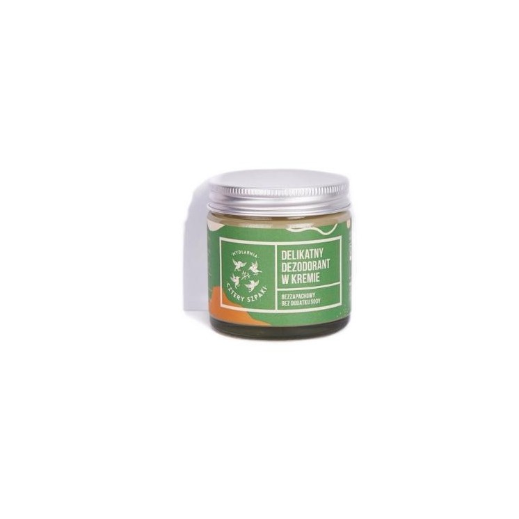 Mydlarnia Cztery Szpaki Gentle Deodorant Cream Fragrance-Free 60 ml