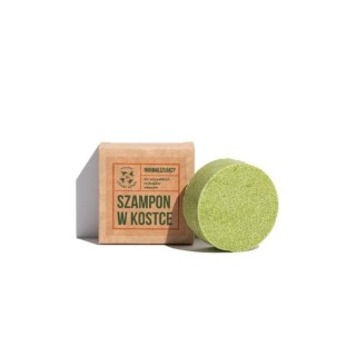 Mydlarnia Cztery Szpaki Normalisierendes Rosmarin- und Mandarinen-Shampoo-Stück, 75 g