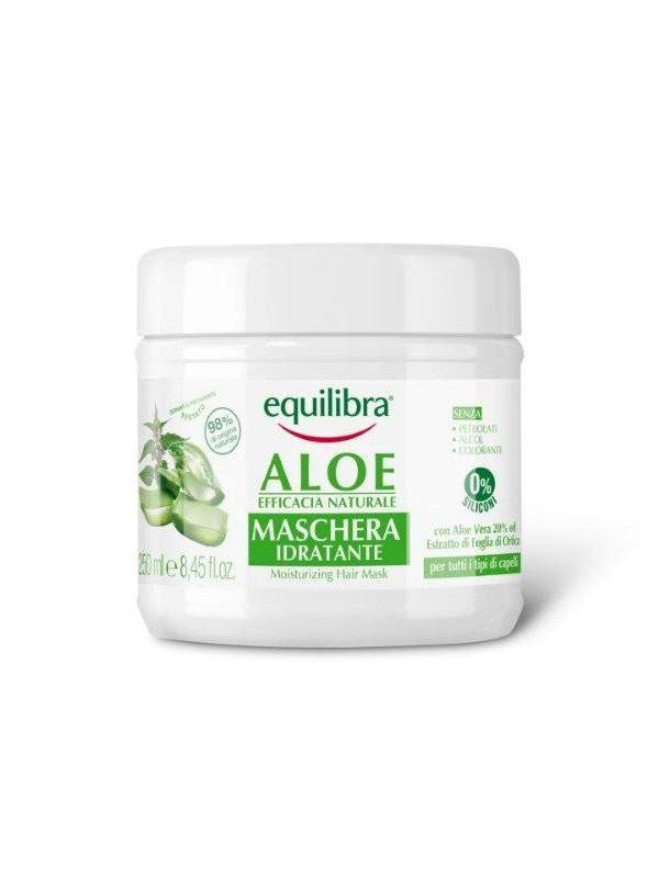 Зволожуюча маска для волосся Equilibra Aloe 250 мл