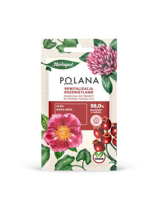 Herbapol Polana Revitalization and Brightening Face mask for all skin types 8 g