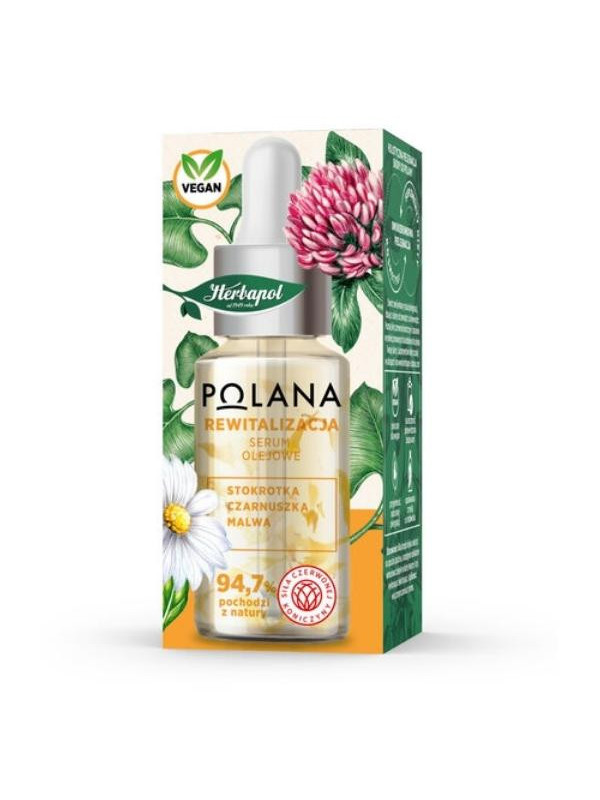 Serum для обличчя Herbapol Polana Revitalization Oil 30 мл