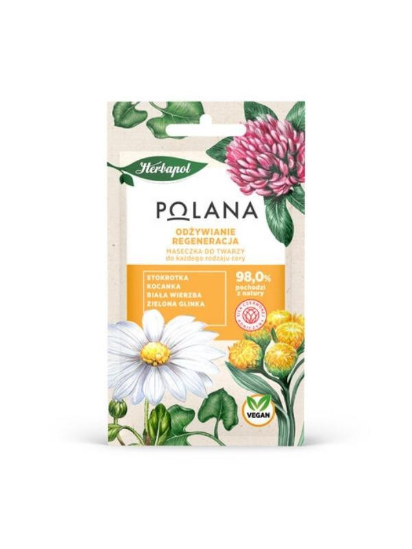 Herbapol Polana Nutrition and Regeneration Face mask for all skin types 8 g