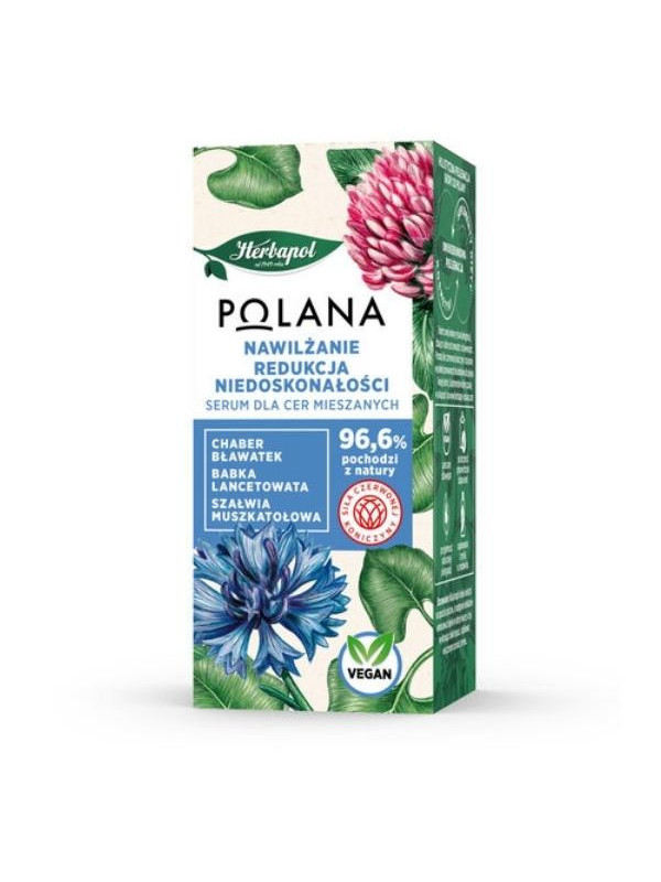 Herbapol Polana Hydraterende en Verminderende Imperfecties Serum voor de gecombineerde huid 30 ml