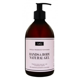 LaQ Hands & Body Sensual vegan hand and body wash gel for women 500 ml