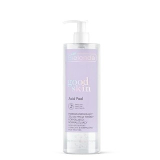 Bielenda GOOD SKIN ACID PEEL micro-exfoliërende gezichtswasgel corrigerend en normaliserend 190 g