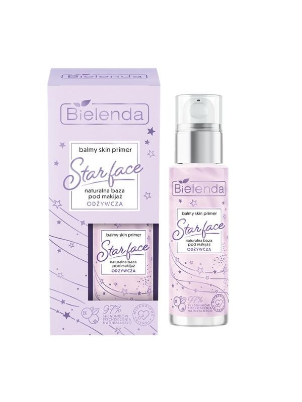 Bielenda Balmy Skin Primer Starface naturel Voedende make-upbasis 30 ml