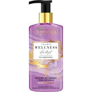 Bielenda Cosmic Wellness Bad- en Doucheolie Maanstof en Amethyst 150 ml