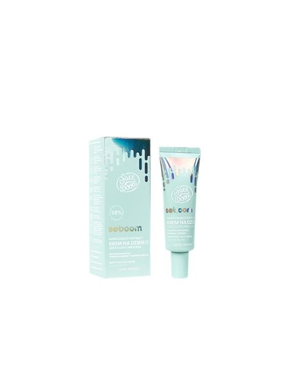 FaceBoom SEBOOM moisturizing and matting face cream for the day Poranny Dobrodziej 50 ml