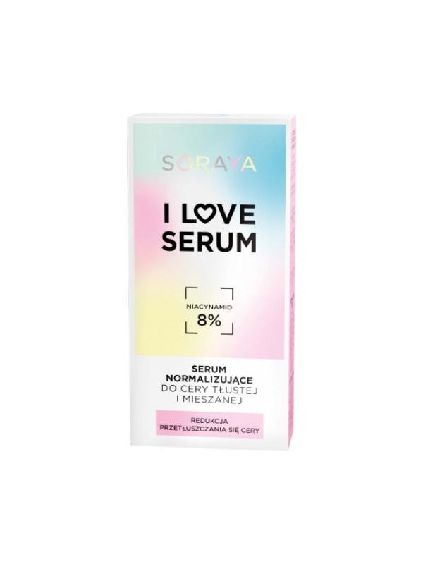 Soraya I LOVE SERUM Normaliserend serum voor de vette en gecombineerde huid 30 ml