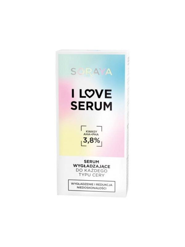 Soraya I LOVE SERUM Розгладжуюча сироватка для всіх типів шкіри 30 мл