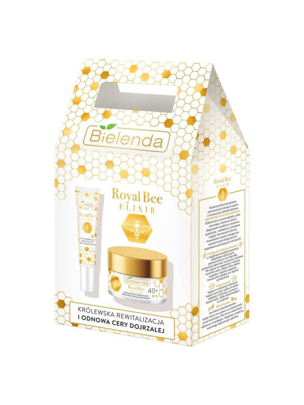 Подарунковий набір Bielenda ROYAL BEE ELIXIR Денний та нічний крем для обличчя + Крем для очей