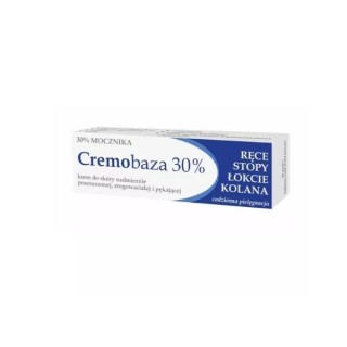 Cremobaza 30% Cream with urea for excessively dry, calloused and cracking skin 30 g