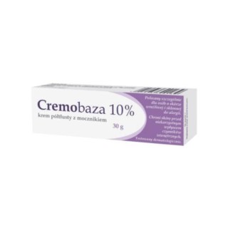 Cremobaza 10% Semi-rich cream with urea for sensitive and allergy-prone skin 30 g