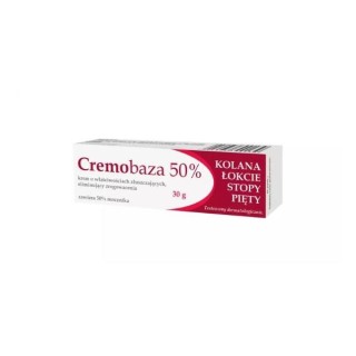 Cremobaza 50% Cream with urea with exfoliating properties, eliminating calluses 30 g