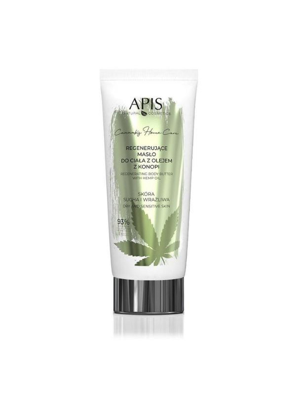 Apis Cannabis Home Care regenerierende Körperbutter mit Hanföl 200 ml