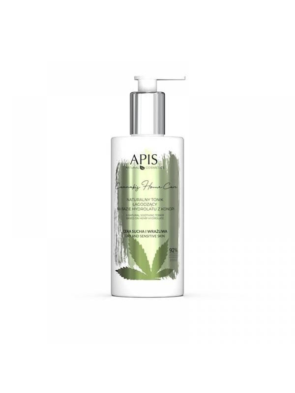 Apis Cannabis Home Care natuurlijke verzachtende tonic op basis van hennephydrolaat 300 ml