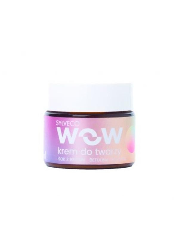 Sylveco WOW light Dag- en nachtcrème voor jonge huidverzorging Berkensap, Betuline en Xylitol 50 ml