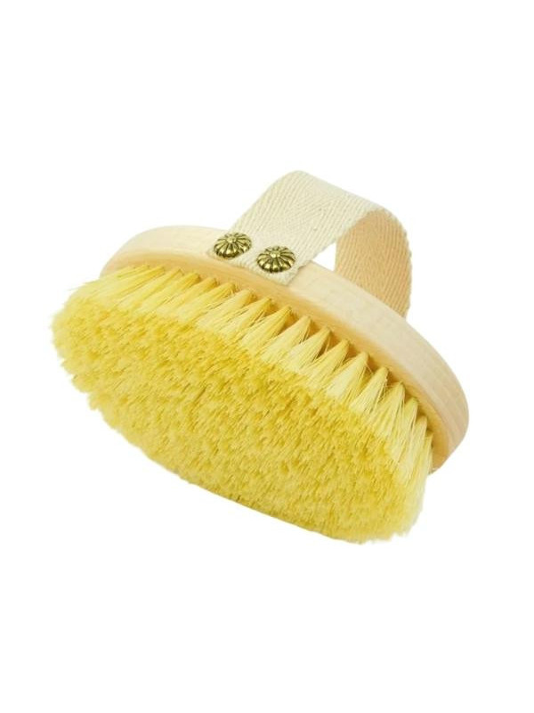 Noble dry massage brush made of plant fiber Agave Tampico 1 piece