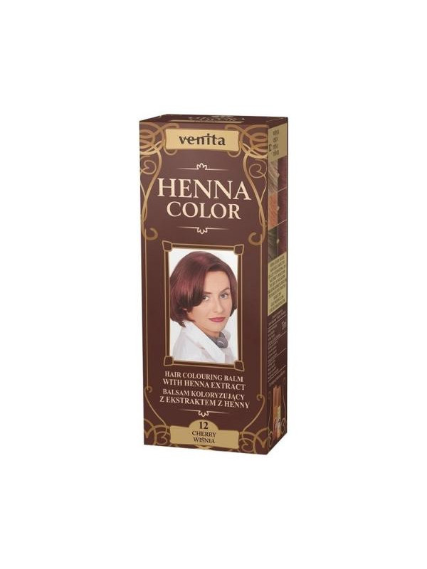 Venita Henna Color Coloring бальзам з екстрактом хни /12/ Вишня 75 мл