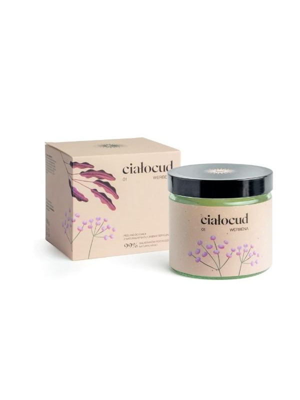 Ciałocud Body Peeling with natural essential oil Verbena 300 g