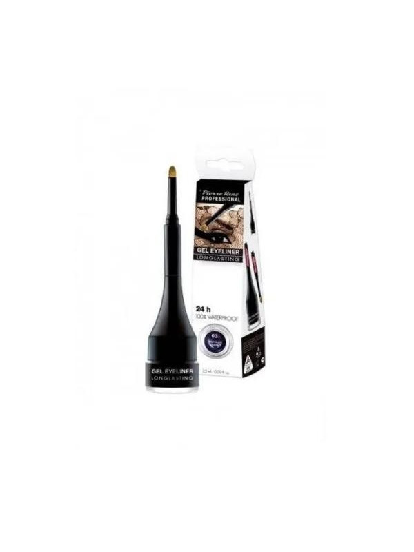 Pierre Rene Professional Waterproof Gel Eyeliner /01/ Zwart 2, 5 ml