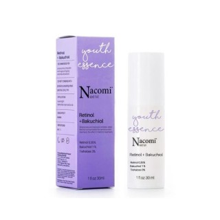 Nacomi Next Level przeciwstarzeniowe Serum do twarzy z Retinolem 0,35% + Bakuchiol 1% 30 ml