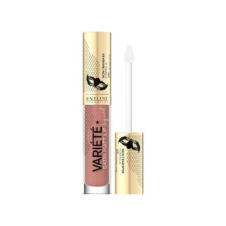 Eveline Variete Satin Vloeibare lippenstift met hyaluronzuur /01/ Caramel Cake 4,5 ml