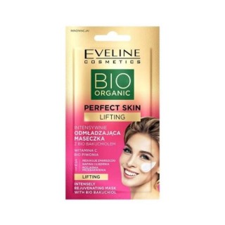 Eveline Bio Organic Perfect Skin інтенсивно омолоджуюча маска для обличчя з Bio Bukachiol 8 мл