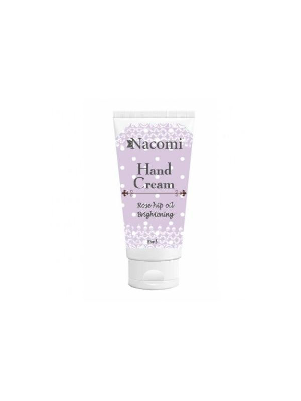 Nacomi Brightening Hand Cream with Wild Rose Oil 85 ml