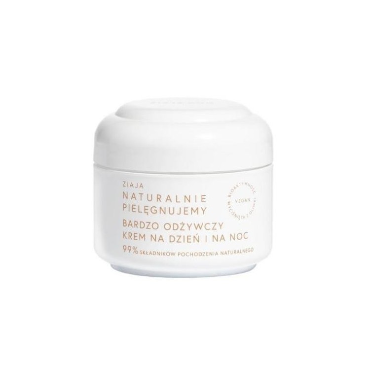Ziaja Naturally Very Nourishing Day and Night Face Cream 50 ml