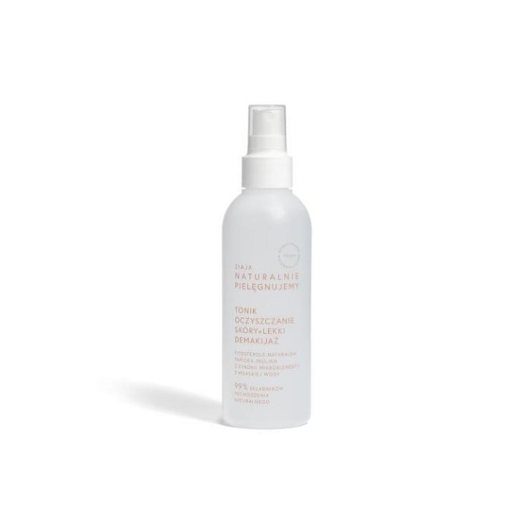 Ziaja Naturally Tonique Nettoyant + Spray Démaquillant Léger 200 ml