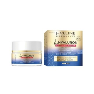 Eveline BioHyaluron 3x Retinol System 60+ Crème-Repulpante multi-nourrissante fortifiante 50 ml