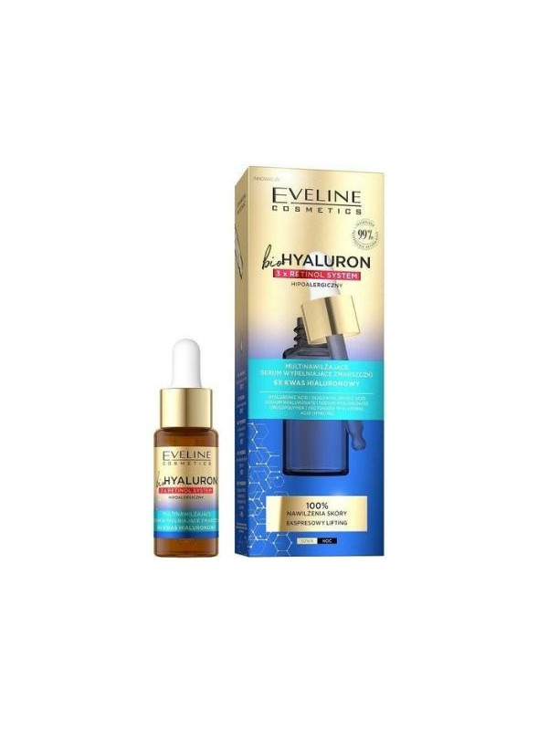 Serum для обличчя Eveline BioHyaluron 3x Retinol System 18 мл