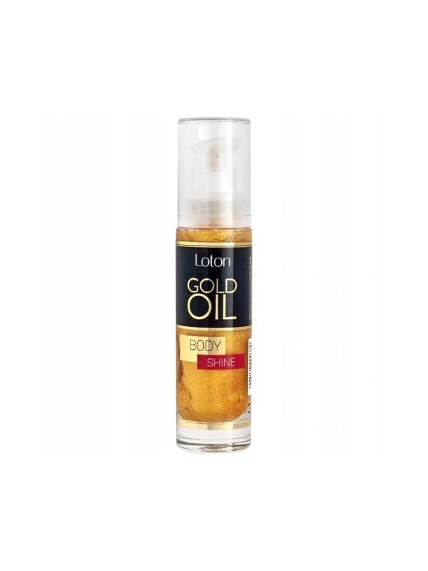 Loton Gold Oil dry Lichaamsolie met gouddeeltjes 30 ml