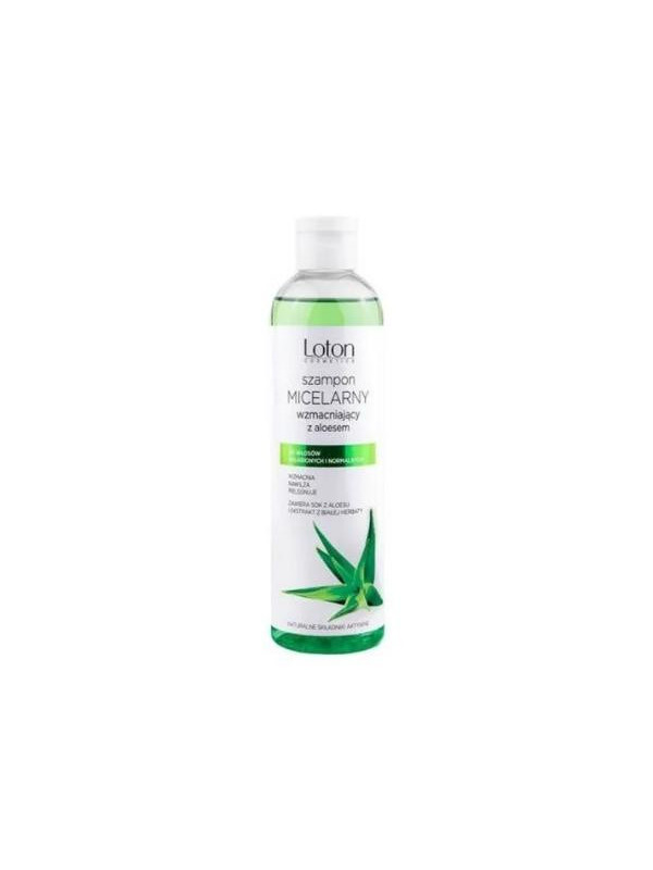 Strengthening Loton Micellar Shampoo for damaged and normal hair with aloe vera 300 ml