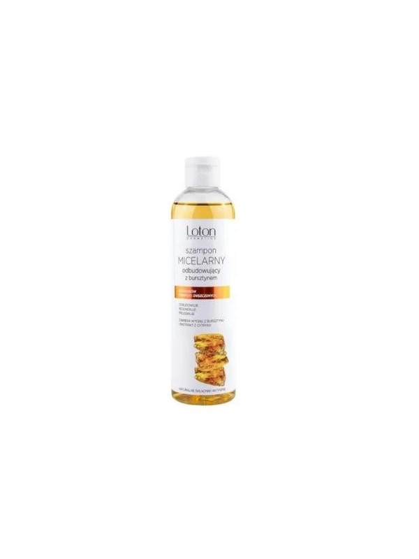 Rebuilding Loton Micellar Shampoo for damaged hair with amber 300 ml