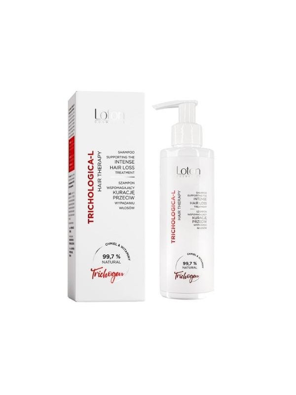 Loton Trichological-L Hair Therapy Szampon wspomagający Kurację przeciw wypadaniu włosów 200 ml