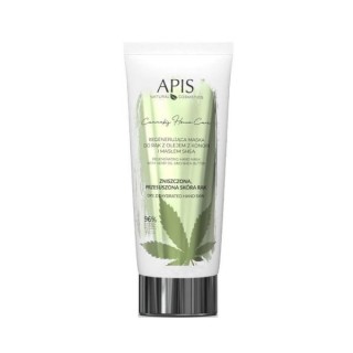 Apis Cannabis Home Care regenerating hand mask with hemp oil and shea butter 200 ml