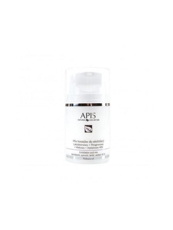 Apis Mix кислот для ексофіації Lactobionic + Pyruvic + Lactic + Azelaic 40% 50 ml