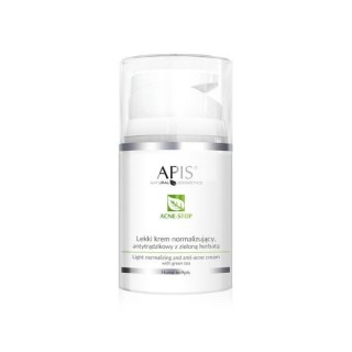 Apis Acne Stop Light Normaliserende Anti-Acne Gezichtscrème met Groene Thee 50 ml
