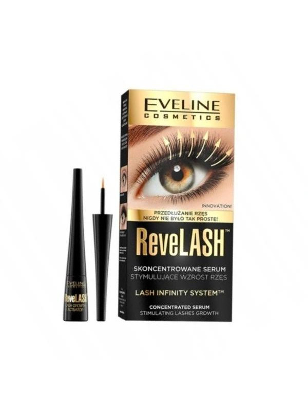 Концентрована Serum Eveline ReveLASH стимулююча ріст вій 1 шт