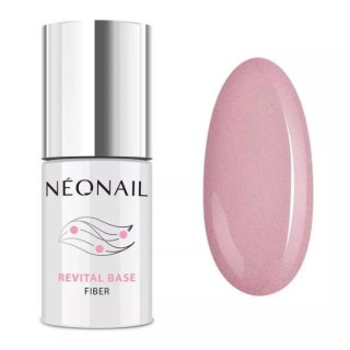 NeoNail Baza hybrydowa Revital Base Fiber Blinking Cover Pink 7,2 ml