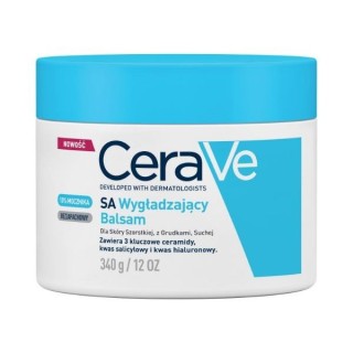 Baume lissant Cerave SA pour peaux rugueuses et sèches 340 g