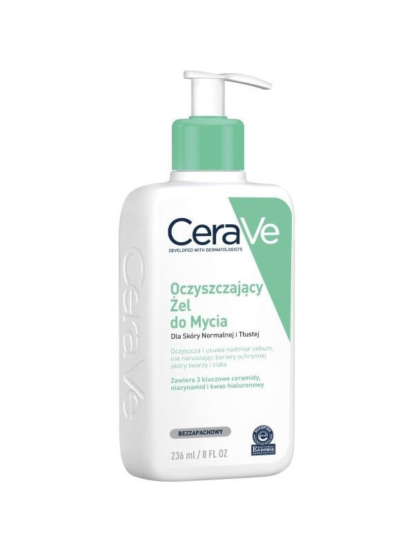 Cerave Cleansing Gel для вмивання нормальної та жирної шкіри